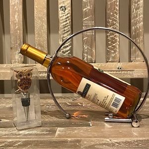 Wine holder and stopper